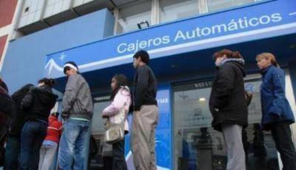 Los jubilados cobran el 29, para los activos todav�a no hay fecha de pago
