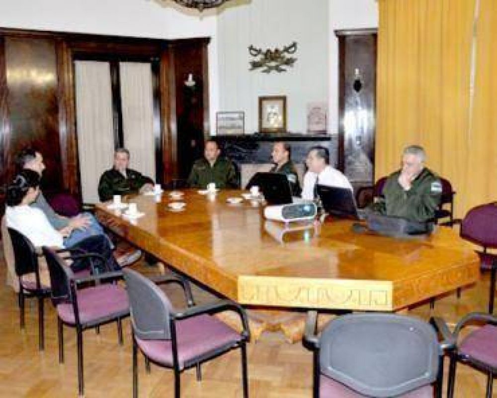 Tareas conjuntas del Gobierno y Gendarmer�a