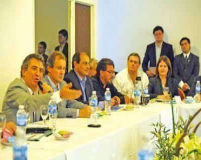Urribarri garantiz� la continuidad de la Obra P�blica