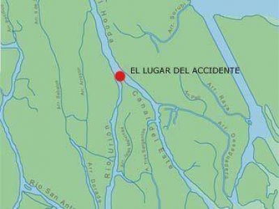 Chocaron dos lanchas en el Delta: hay cuatro heridos y un desaparecido