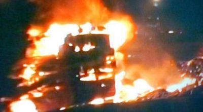 Al menos siete muertos en violenta colisi�n entre un �mnibus y un cami�n en Caraguatay