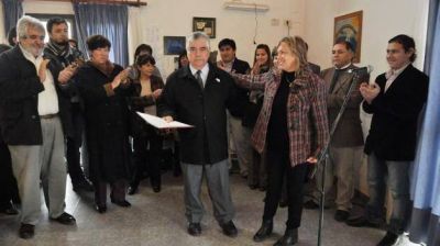 Orlando �onquep�n fue puesto en funciones al frente del Consejo de Adulto Mayor de Rawson