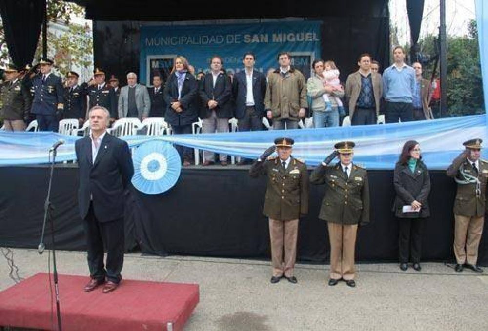 San Miguel celebr� el D�a de la Patria