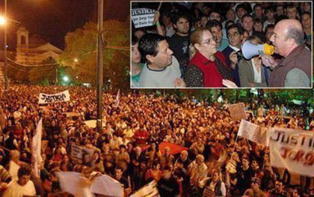 Tercera movilizaci�n exigiendo seguridad