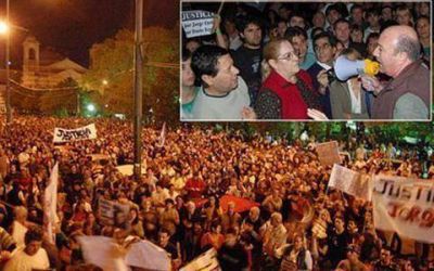 Tercera movilizaci�n exigiendo seguridad