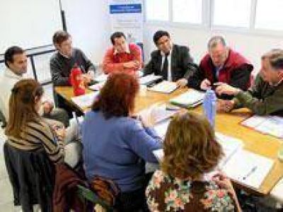 Bardeggia se reuni� con delegados de diferentes localidades