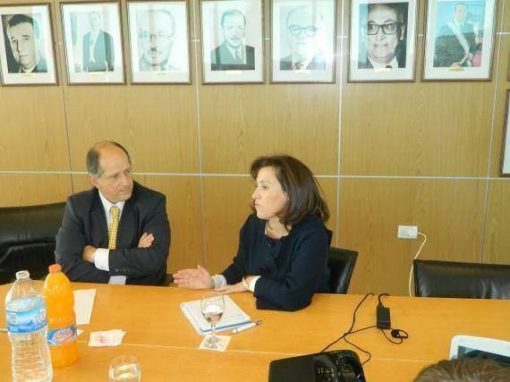 Teresa Nigra recibi� al Subsecretario de Salud Comunitaria de la Naci�n