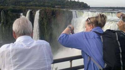 Operadores tur�sticos internacionales impresionados con Cataratas