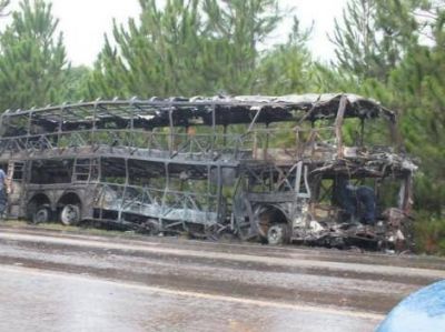 Ser�an 10 los muertos en el accidente de Caraguatay
