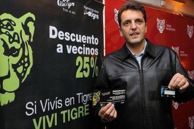 Massa present� dos campa�as de descuentos para disfrutar de Tigre