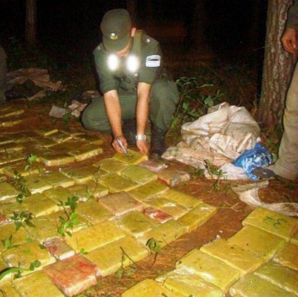 Gendarmer�a decomis� m�s de 170 kilos de marihuana en Misiones