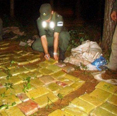 Gendarmer�a decomis� m�s de 170 kilos de marihuana en Misiones