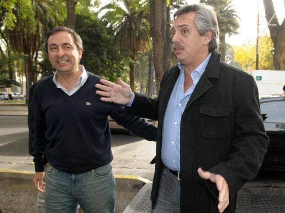 Alberto Fern�ndez dijo al llegar a Mendoza que "Boudou es un hecho tr�gico"