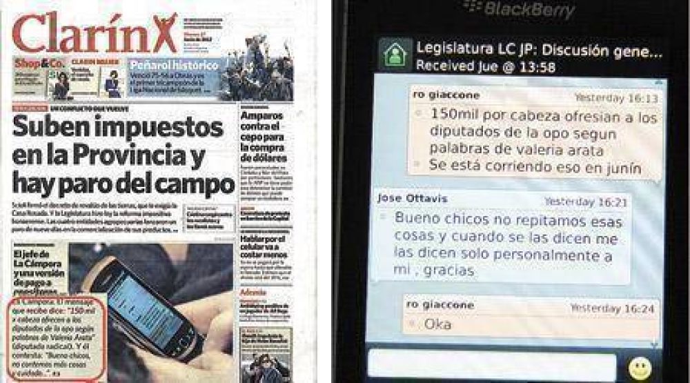La otra versi�n sobre los mensajes