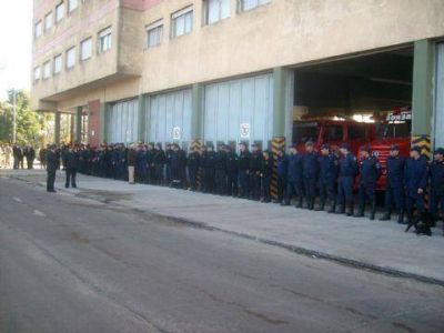 Se realiz� el acto central por el D�a del Bombero Voluntario Argentino