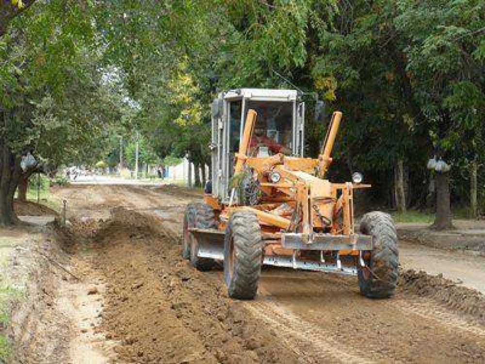 Avanza la obra de mejorado de la calle 56 