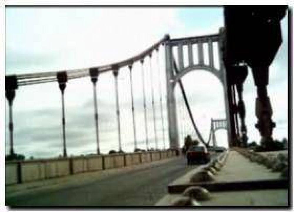NECOCHEA: La remodelaci�n del Puente Colgante entre las obras de Vialidad Provincial