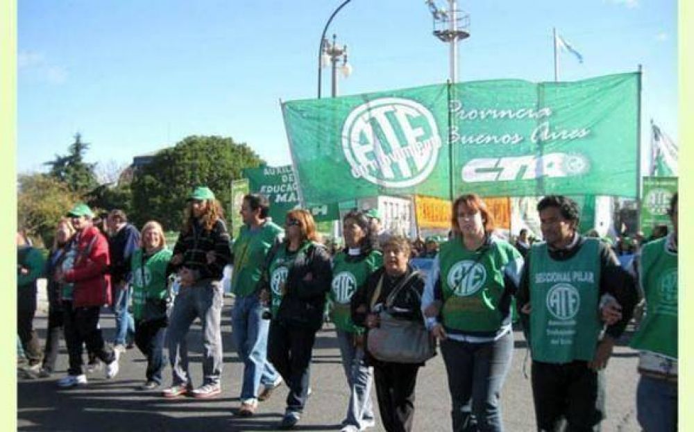 Fuerte reclamo de ATE Pilar por subas salariales: marcha en La Plata y Plaza de Mayo