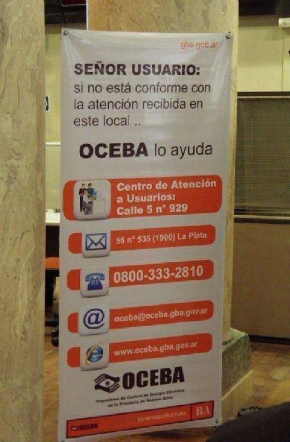Nuevos medios de comunicaci�n para los reclamos de los usuarios del servicio el�ctrico