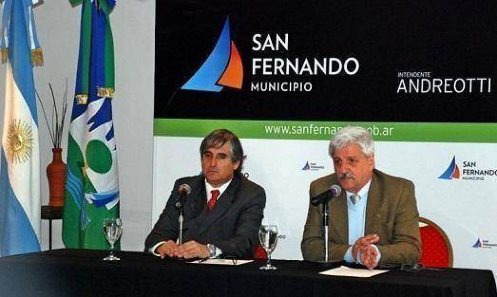 Andreotti present� el Centro de Operaciones de Emergencia local