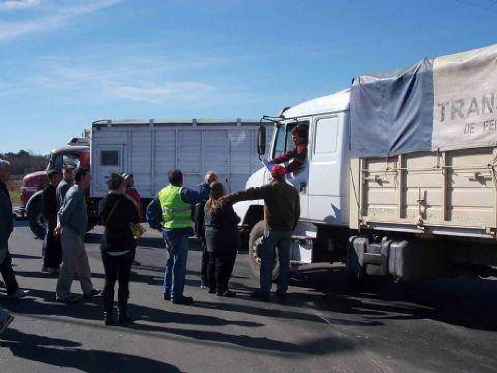 Los productores se trasladaron a Paraje Grassetti