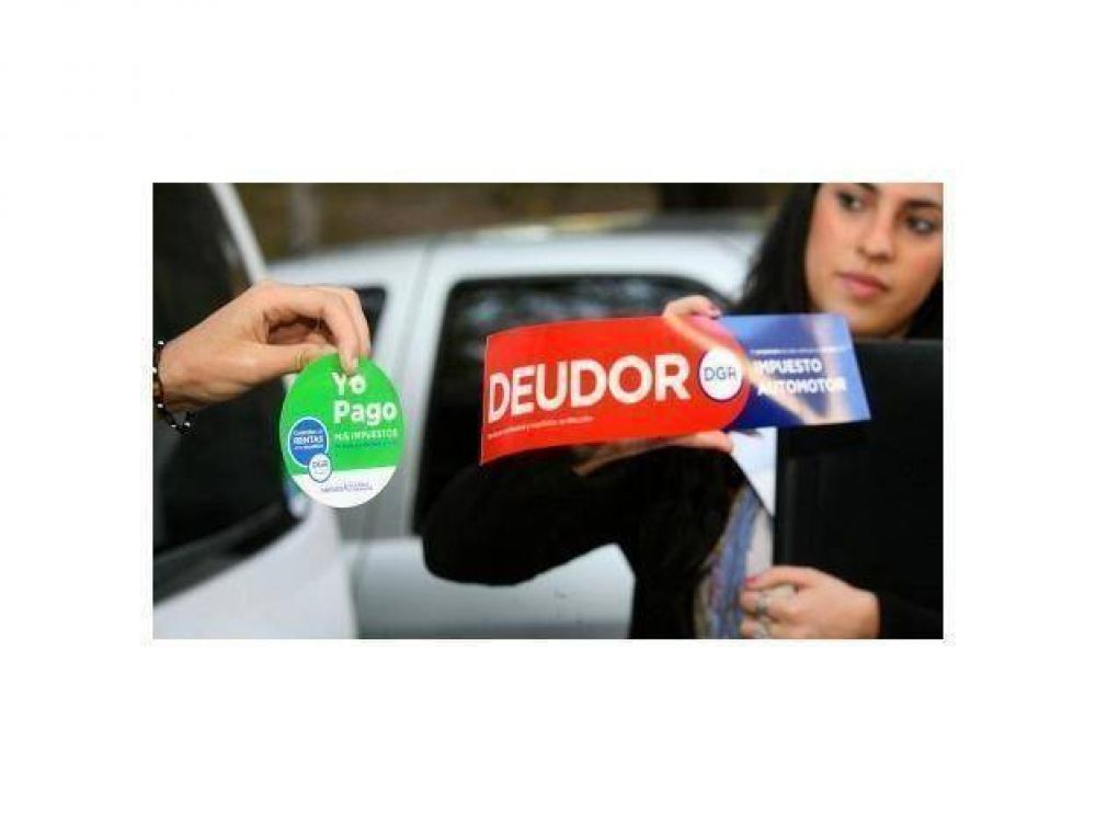 Pag� la mitad de los escrachados por las deudas del impuesto automotor