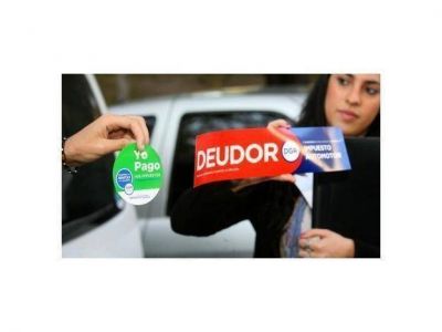 Pag� la mitad de los escrachados por las deudas del impuesto automotor