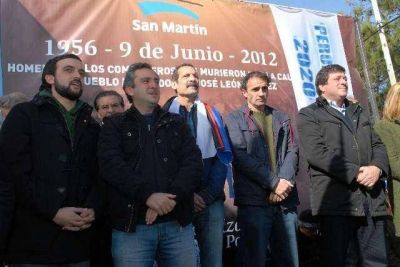 A 56 a�os, se record� a los civiles fusilados de Jos� Le�n Su�rez