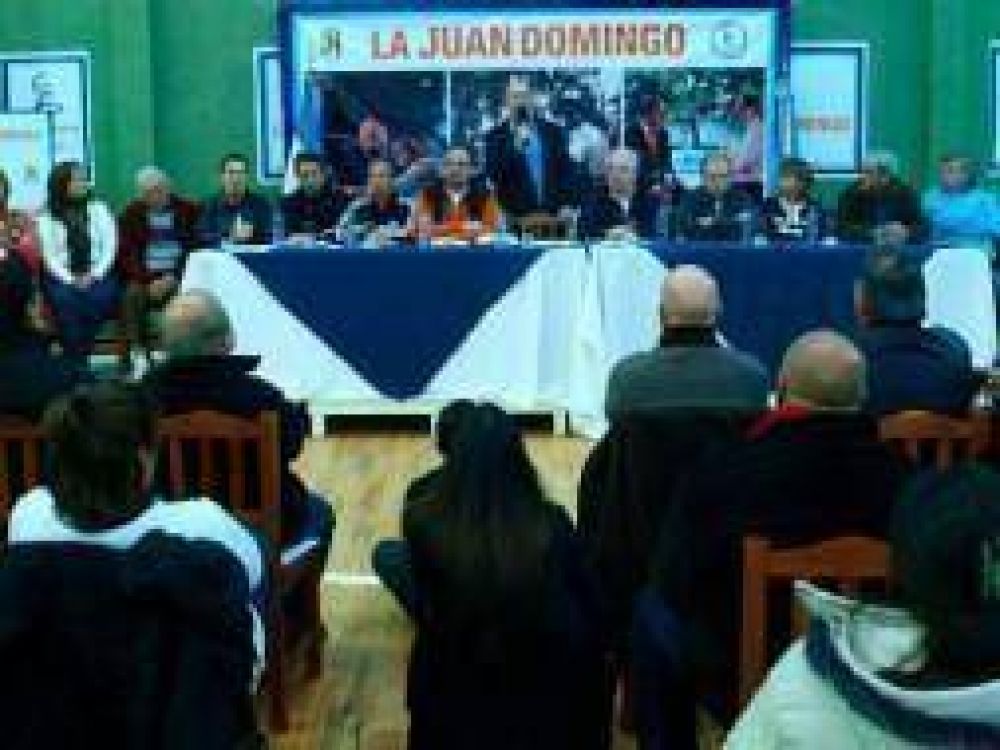 AVELLANEDA: La Juan Domingo impuls� candidatura presidencial de Scioli