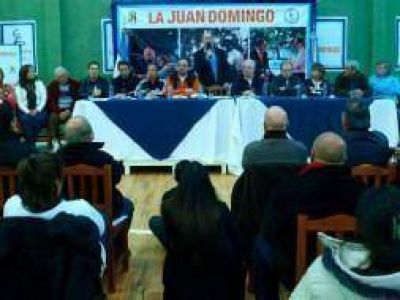 AVELLANEDA: La Juan Domingo impuls� candidatura presidencial de Scioli