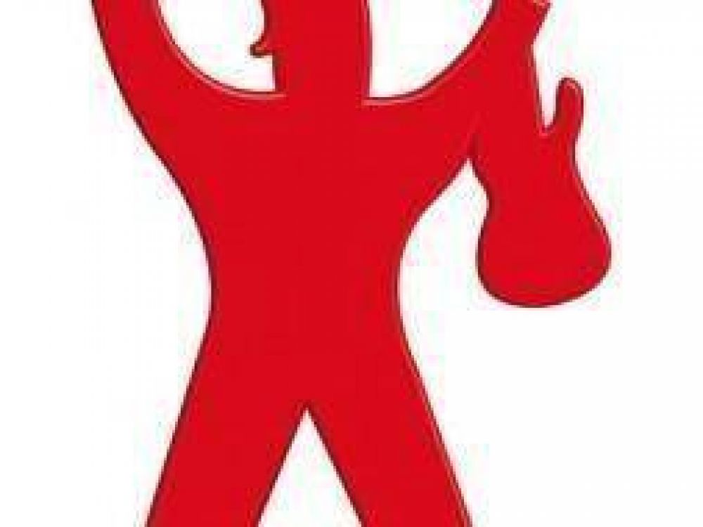 Comenz� campa�a Boudou Miente con el logo de Clar�n y guitarra el�ctrica