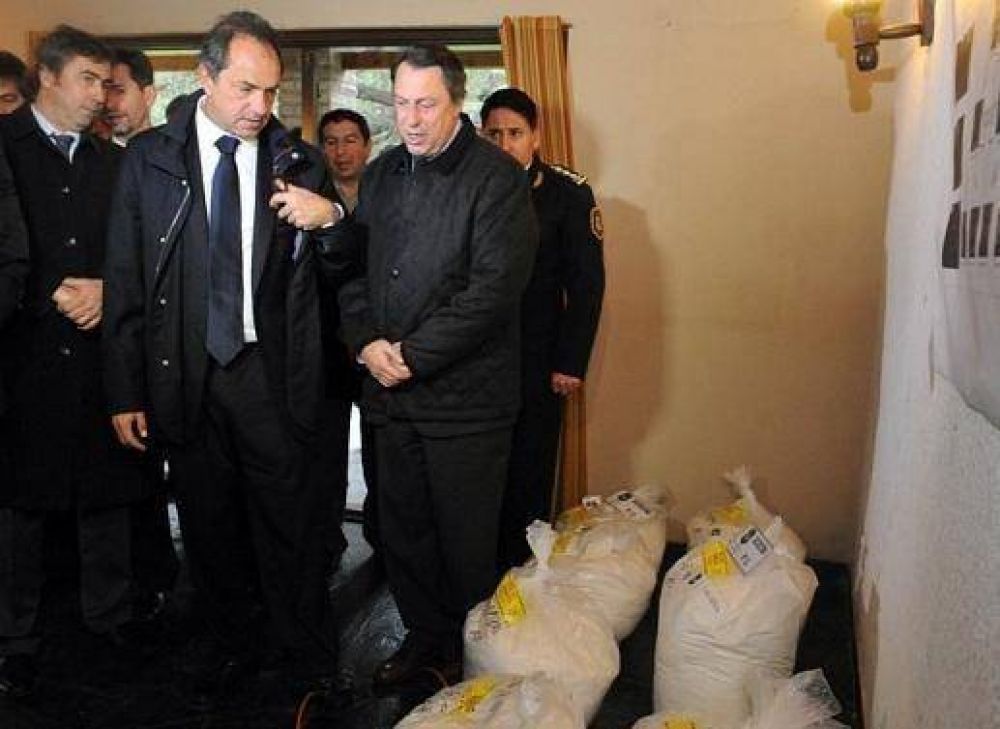 Daniel Scioli: �Este es uno de lo mayores golpes al narcotr�fico�