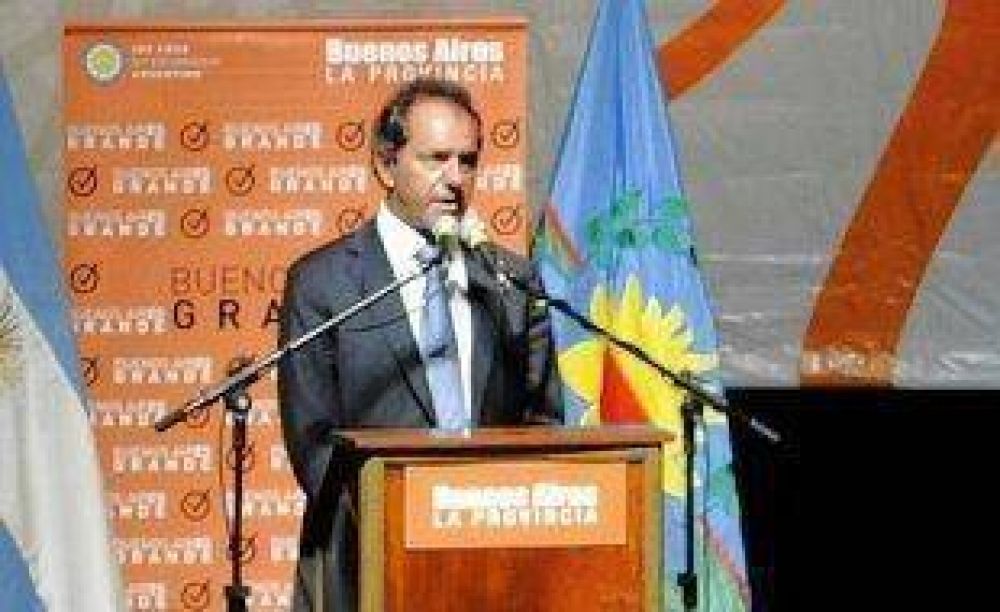 Scioli lanz� la edici�n 2012 de los Juegos Deportivos BA