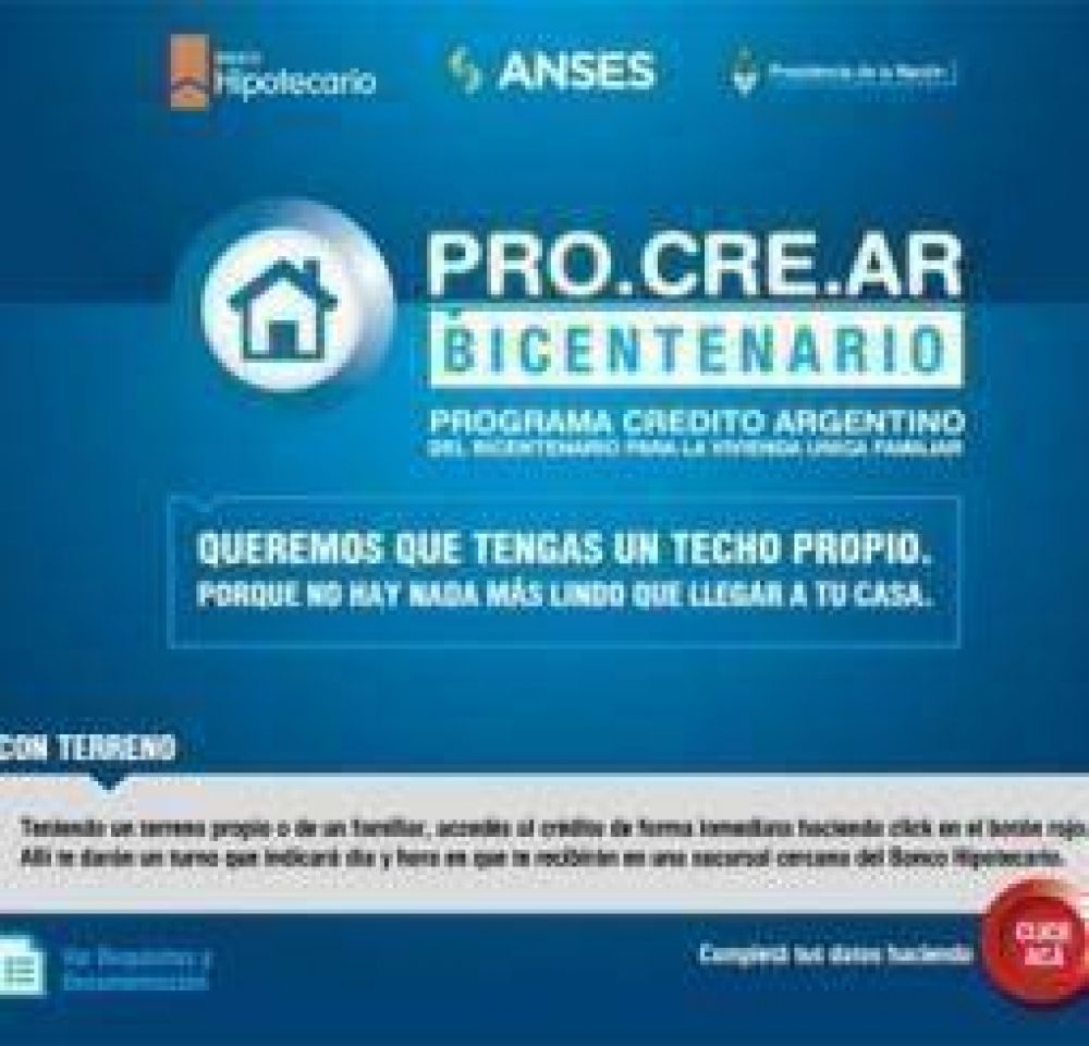 Beder Herrera respald� el flamante plan de viviendas kirchnerista