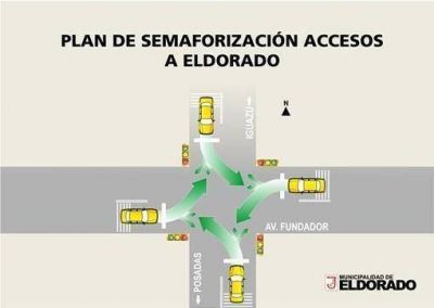 Eldorado: Instalar�n sem�foros en la ruta 12