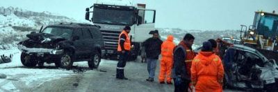 Temporal Tr�gico: Un muerto y varios heridos en diversos accidentes en las rutas