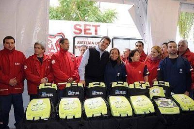 Sergio Massa present� el programa de salud �Tigre cuida tu coraz�n�