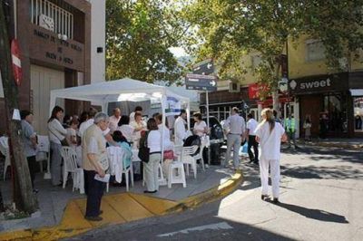 M�s de 2000 vecinos de San Isidro fueron vacunados contra la gripe
