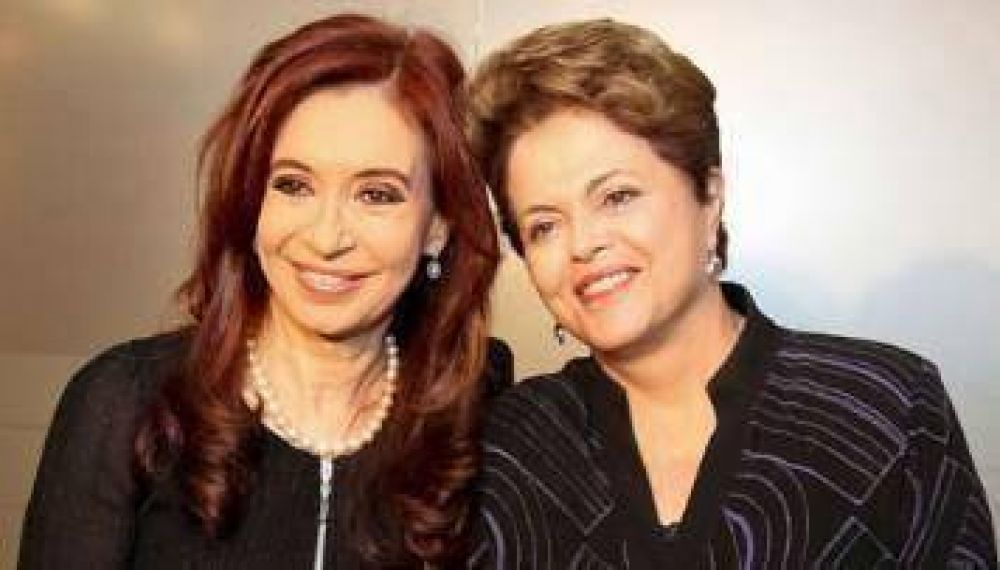 Cristina se re�ne esta tarde con Dilma Rousseff