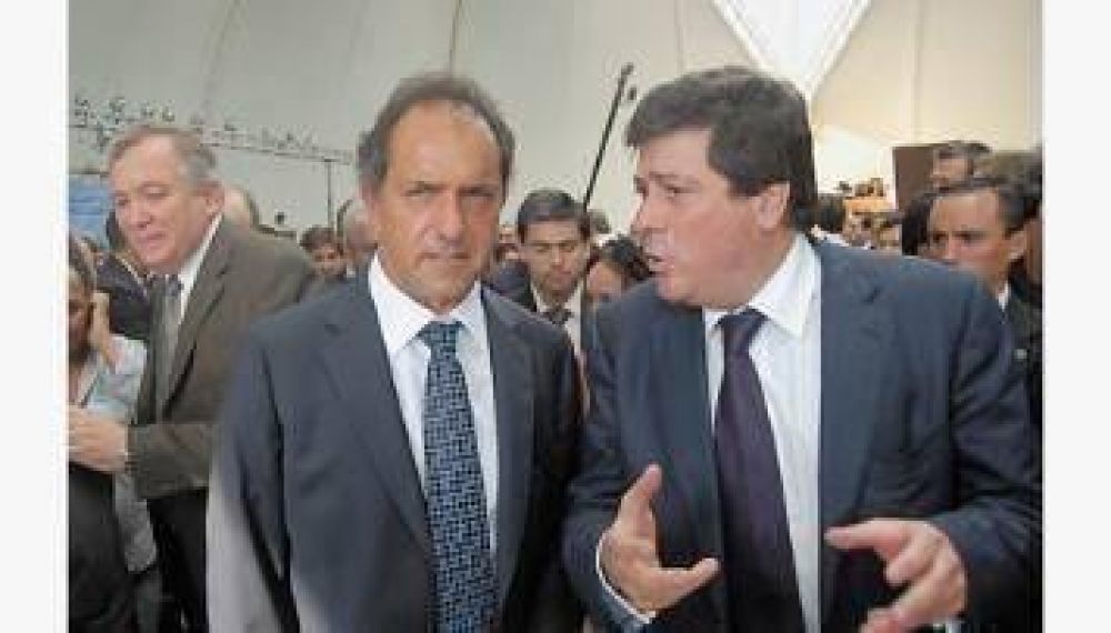 Scioli no recibe a�n la plata para pagar los sueldos pero Mariotto le quita relevancia