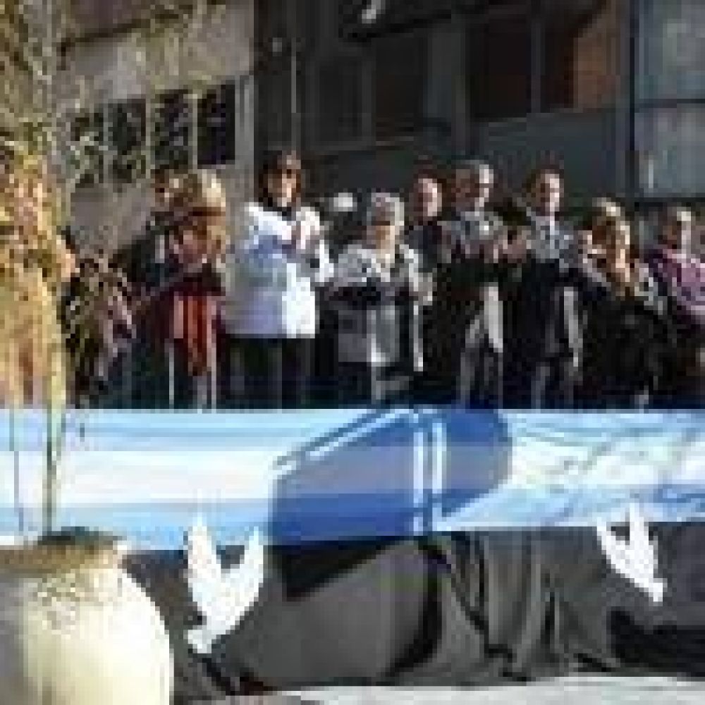 El vicegobernador Jorge D�az particip� en un acto en la Ciudad de San Luis por el D�a de la Bandera