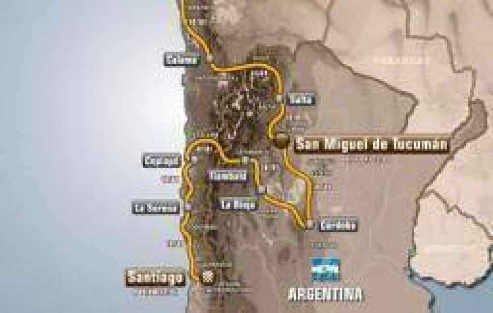 En el 2013, La Rioja nuevamente ser� escenario del Rally Dakar
