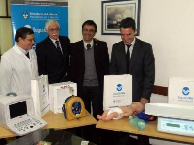 El Hospital de Ni�os recibi� donaci�n de equipos para tratar chicos accidentados