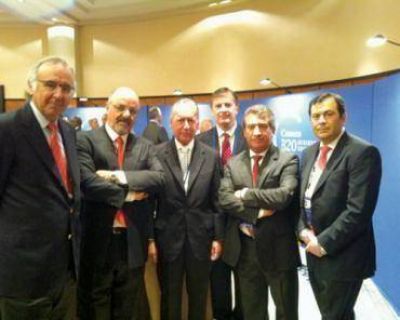 Sergio Urribarri mantuvo encuentros con empresarios