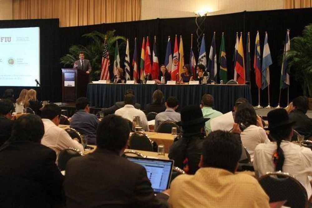 Sergio Massa disert� en Estados Unidos sobre el cambio clim�tico