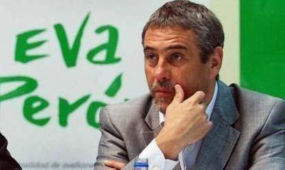 Ferraresi consider� que "el pueblo argentino no se merece una medida como este paro"
