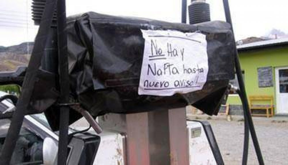 La falta de combustibles es casi total en toda la provincia