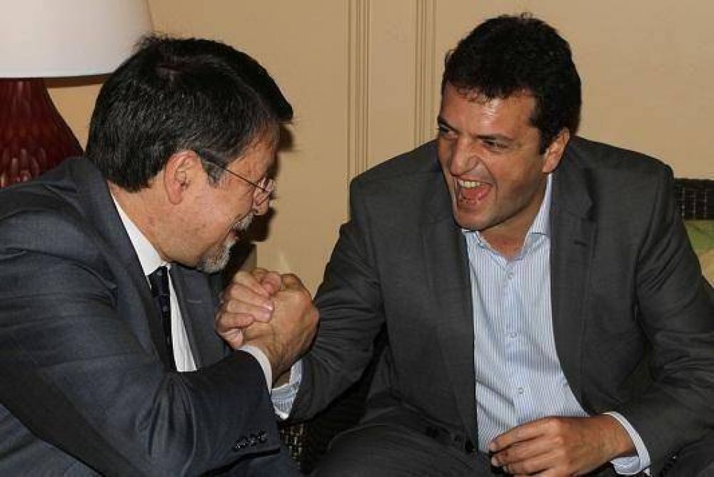 Massa se reuni� con Hasan Tuluy, vicepresidente del Banco Mundial