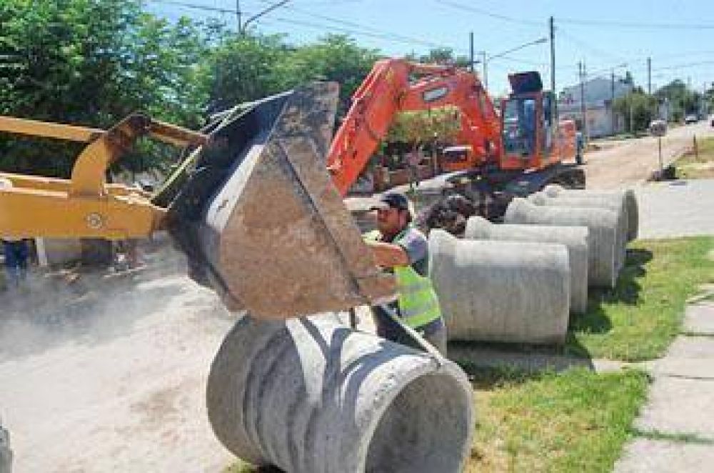 Aguardan la finalizaci�n de algunas obras pluviales mientras gestionan otras 