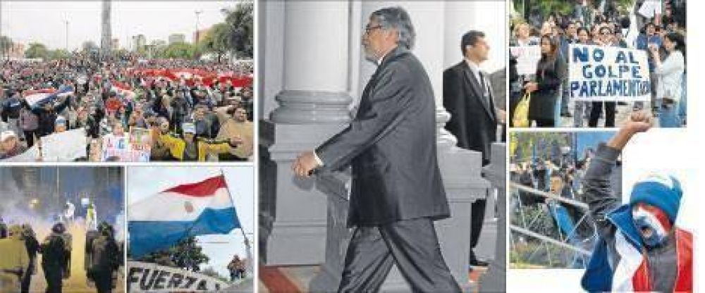 Destituci�n 'expr�s': Lugo perdi� el poder y asumi� Franco en Paraguay